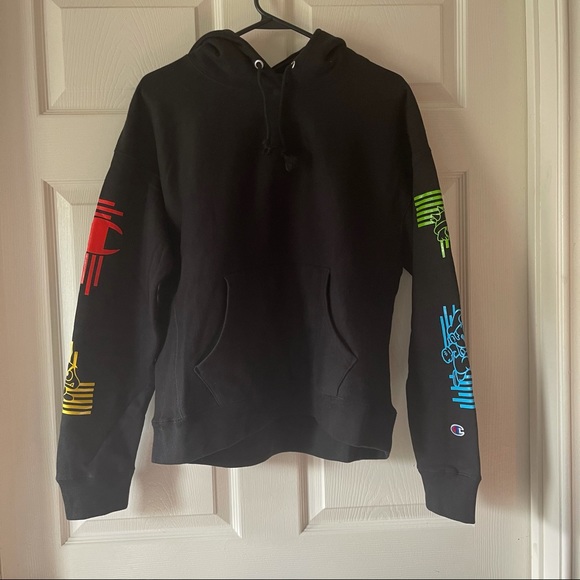 Women's Reverse Weave Hoodie, Mario Spiny & Goomba - Picture 4 of 11